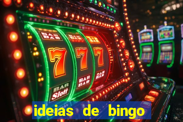 ideias de bingo para o natal